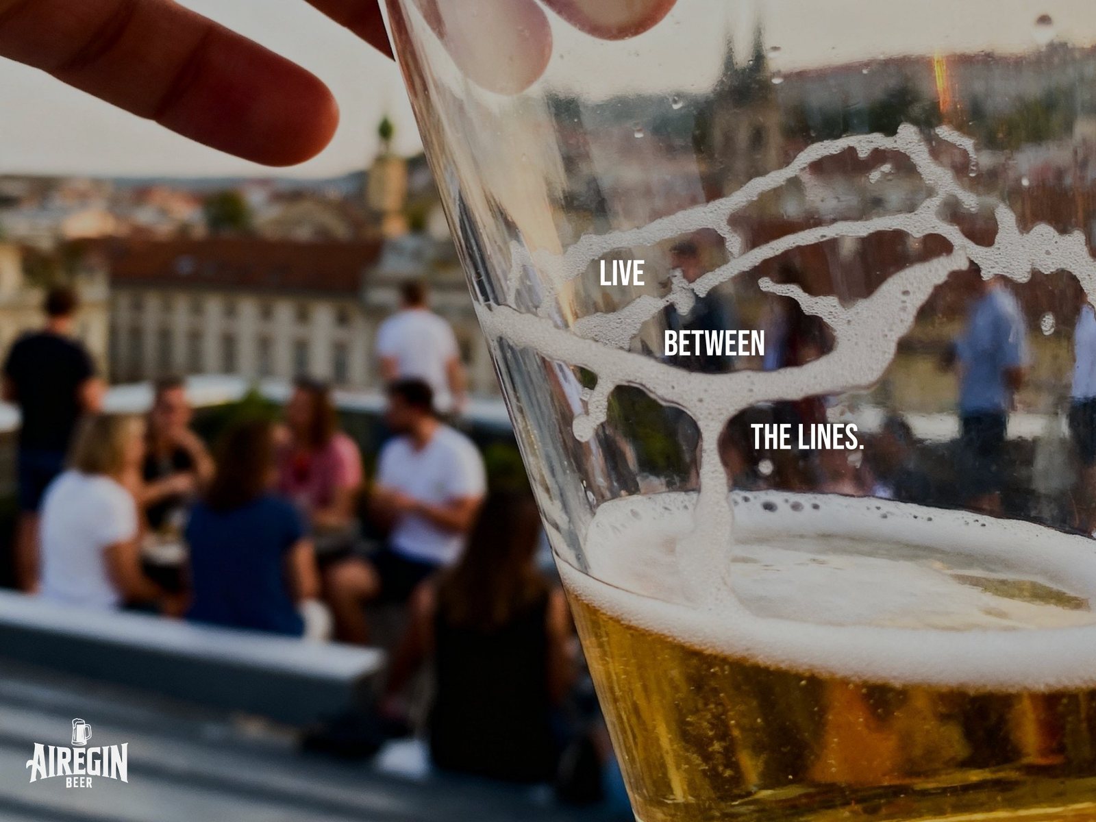 Airegin Beer — Live between the lines, azotea