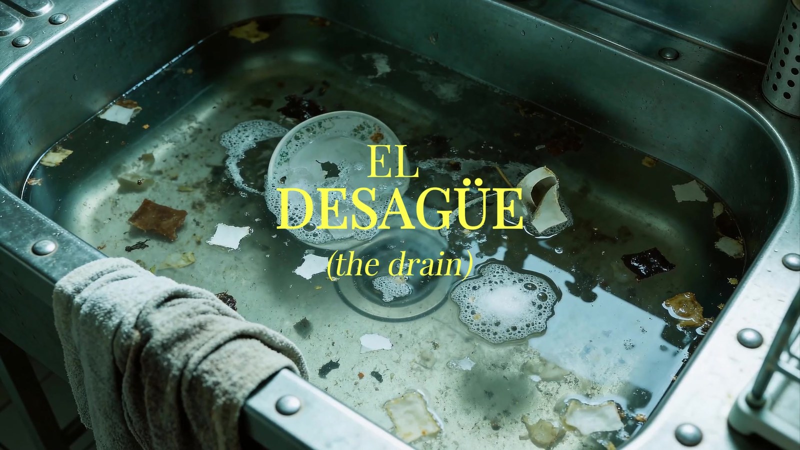 El desagüe (the drain) — fotograma del corto
