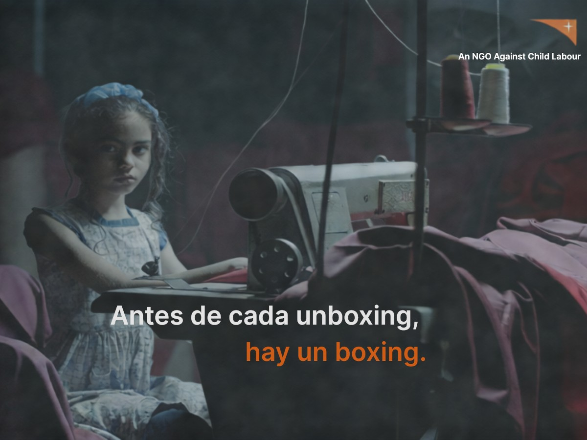 Unbox Child Labour — campaña para World Vision